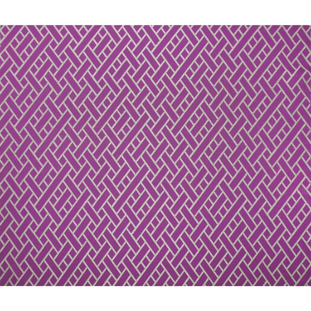 Samples and Purchasing available for Nairobi - Rosa Fuschia By Gaston Y Daniela | Gaston Africalia |Lattice/Scrollwork  Upholstery Weave at Designer Wallcoverings and Fabrics