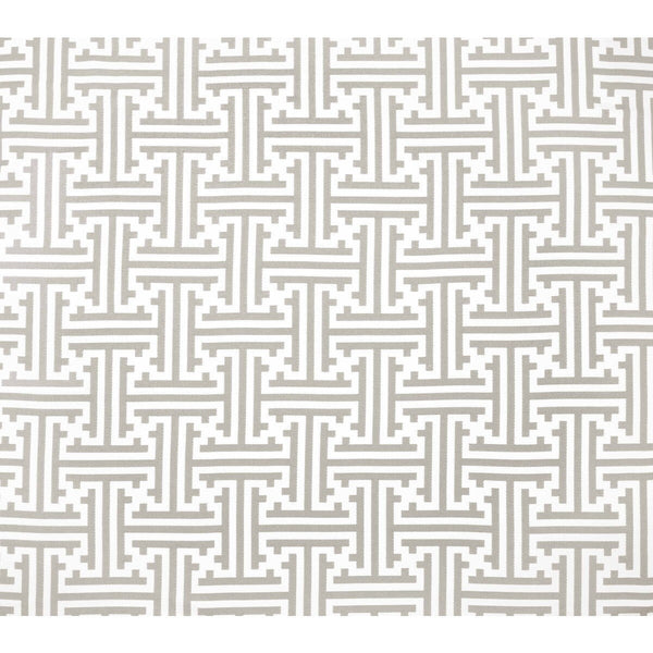 Samples and Purchasing available for Clark - Beige White By Gaston Y Daniela | Gaston Africalia |Lattice/Scrollwork Geometric Upholstery Indoor / Outdoor at Designer Wallcoverings and Fabrics