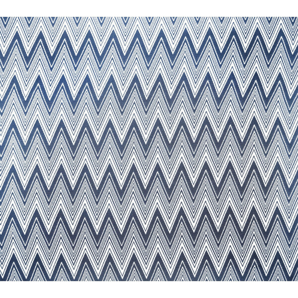 Samples and Purchasing available for Grace - Navy White By Gaston Y Daniela | Gaston Africalia |Flamestitch Geometric Upholstery Indoor / Outdoor at Designer Wallcoverings and Fabrics