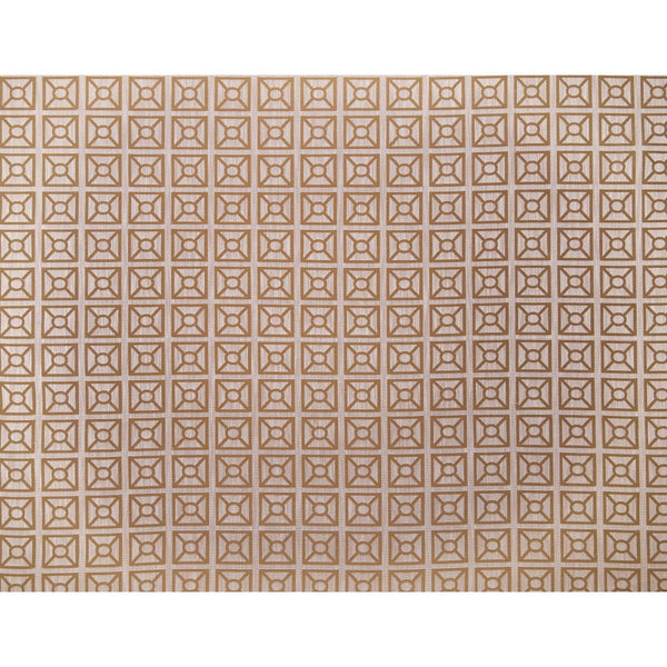 Samples and Purchasing available for Arabica - Ocre Brown By Gaston Y Daniela | Gaston Africalia |Global Geometric Upholstery  at Designer Wallcoverings and Fabrics