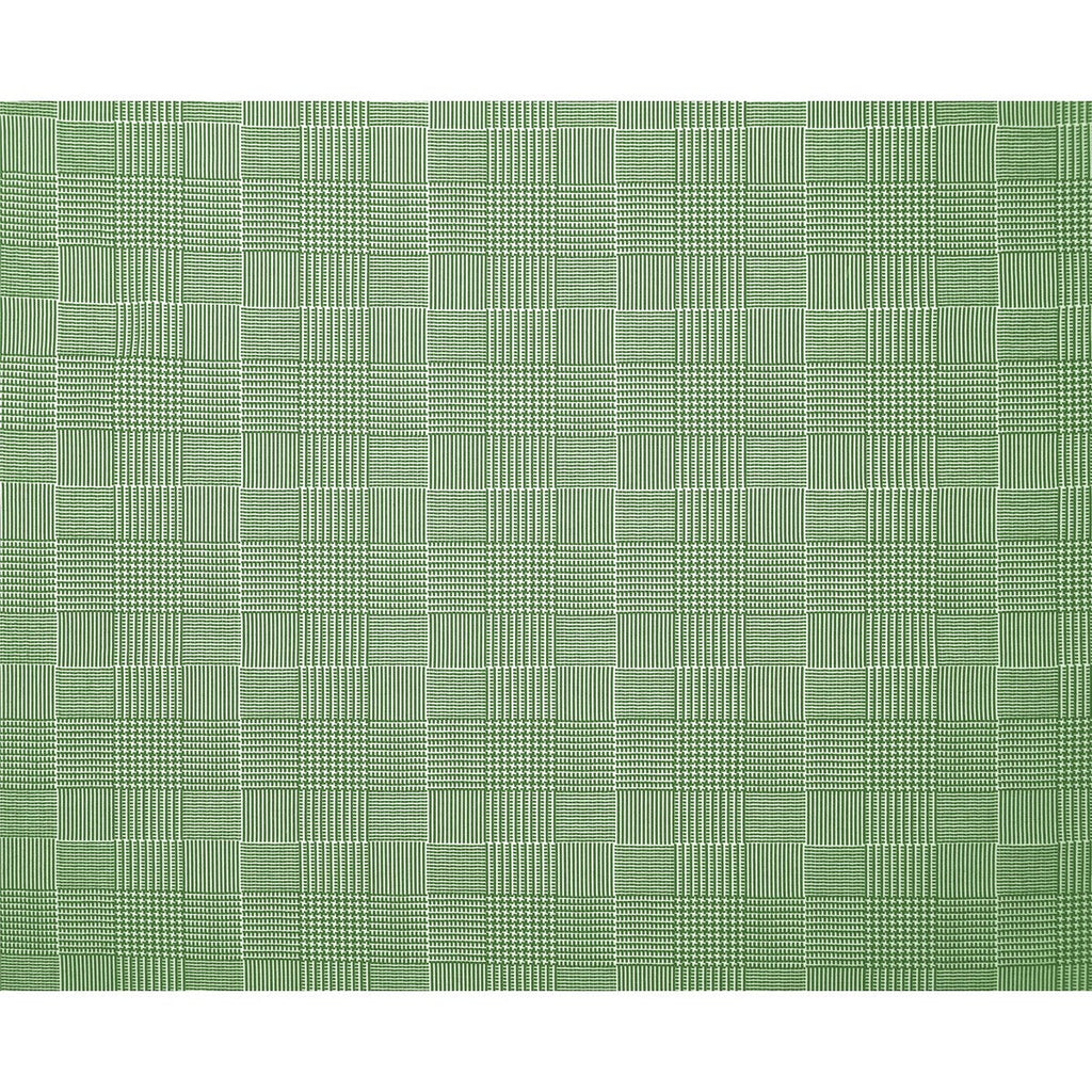 Samples and Purchasing available for Blixen - Verde Green By Gaston Y Daniela | Gaston Africalia |Geometric Texture Upholstery Embroidery at Designer Wallcoverings and Fabrics