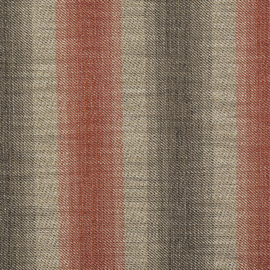 Samples and Purchasing available for Horizontal - Rojo Grey By Gaston Y Daniela | Gaston Libreria |Stripes Texture Upholstery  at Designer Wallcoverings and Fabrics