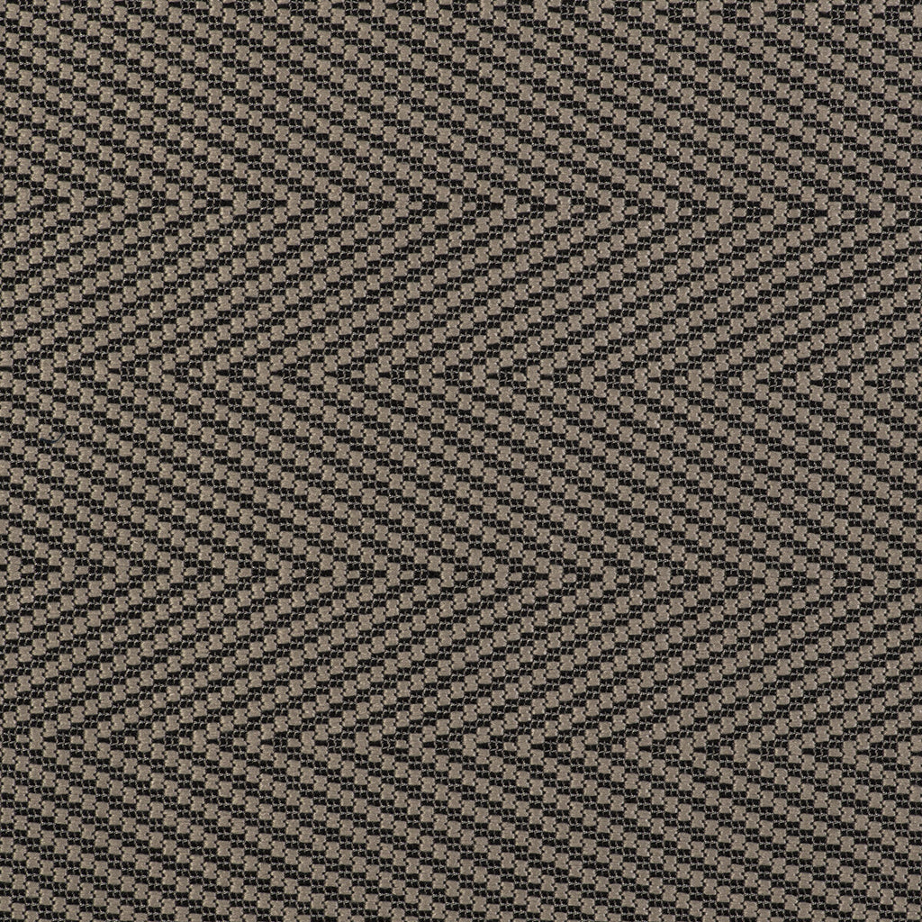 Samples and Purchasing available for Gran Espiga - Lino/Negro Black By Gaston Y Daniela | Gaston Libreria | Herringbone/Tweed Upholstery Indoor / Outdoor at Designer Wallcoverings and Fabrics