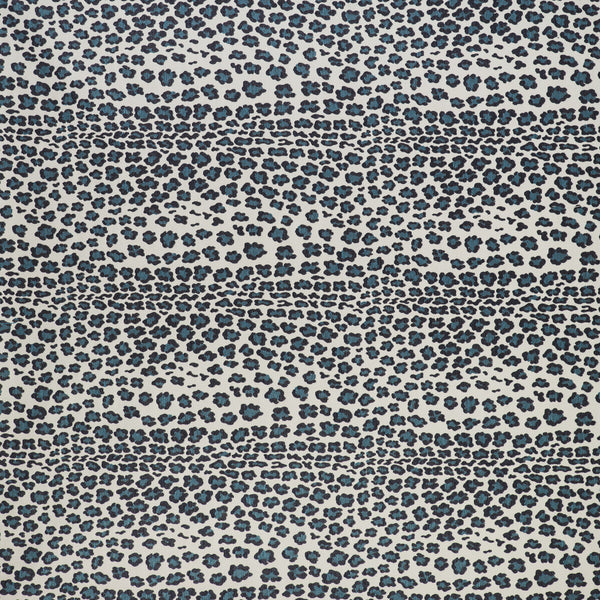 Samples and Purchasing available for Leopardo - Azul Ivory By Gaston Y Daniela | Gaston Libreria | Animal Skins Upholstery Indoor / Outdoor at Designer Wallcoverings and Fabrics