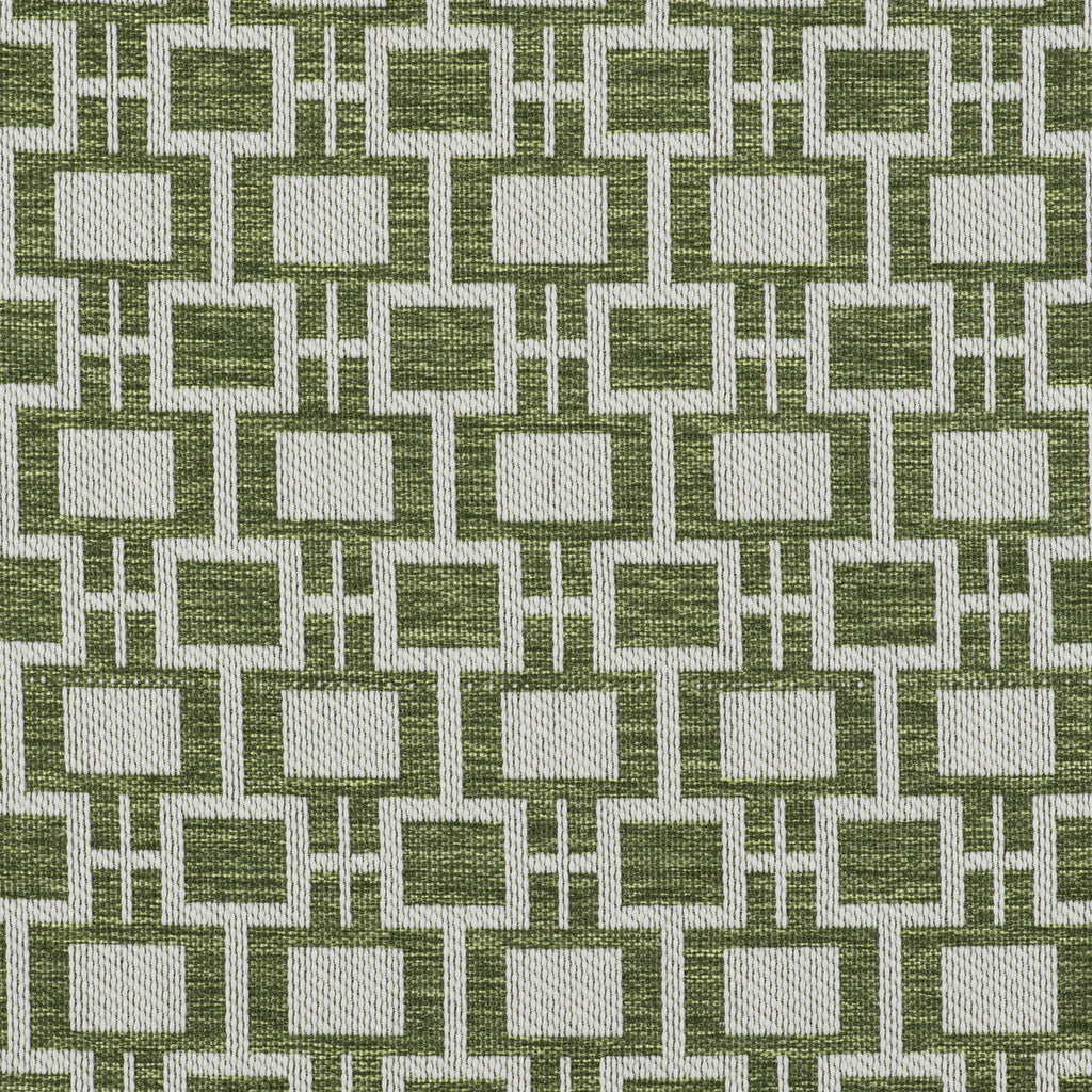 Samples and Purchasing available for Series - Verde White By Gaston Y Daniela | Gaston Libreria |Geometric Small Scale Upholstery Indoor / Outdoor at Designer Wallcoverings and Fabrics