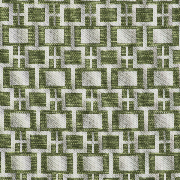 Samples and Purchasing available for Series - Verde White By Gaston Y Daniela | Gaston Libreria |Geometric Small Scale Upholstery Indoor / Outdoor at Designer Wallcoverings and Fabrics