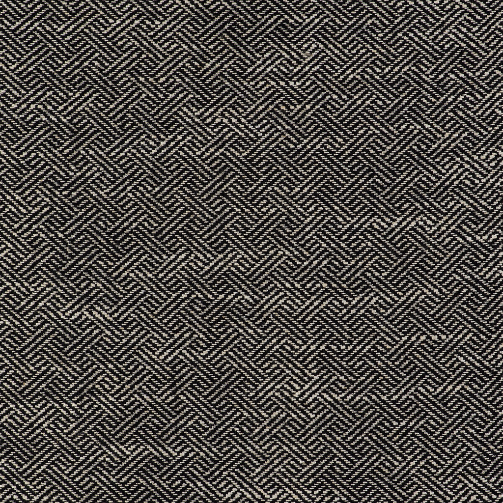 Samples and Purchasing available for Enea - Negro Neutral By Gaston Y Daniela | Gaston Libreria |Lattice/Scrollwork Small Scale Upholstery Weave at Designer Wallcoverings and Fabrics