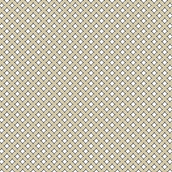 Samples and Purchasing available for Trellis - Beige/Negro White By Gaston Y Daniela | Gaston Libreria |Diamond Small Scale Multipurpose Print at Designer Wallcoverings and Fabrics