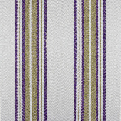 Samples and Purchasing available for Nueva York - Purple/Verde White By Gaston Y Daniela | Gaston Luis Bustamante | Stripes Multipurpose  at Designer Wallcoverings and Fabrics