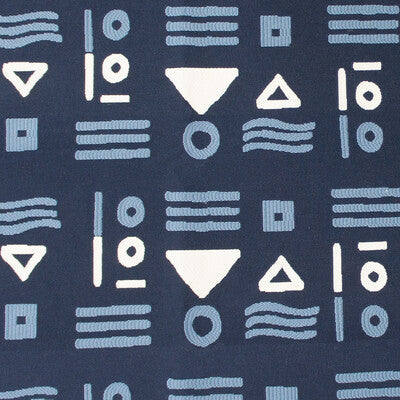 Samples and Purchasing available for Pinzon - Azul Indigo By Gaston Y Daniela | Gaston Nuevo Mundo | Ikat/Southwest/Kilims Upholstery  at Designer Wallcoverings and Fabrics