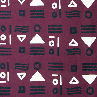 Samples and Purchasing available for Pinzon - Burdeos Burgundy By Gaston Y Daniela | Gaston Nuevo Mundo | Ikat/Southwest/Kilims Upholstery  at Designer Wallcoverings and Fabrics