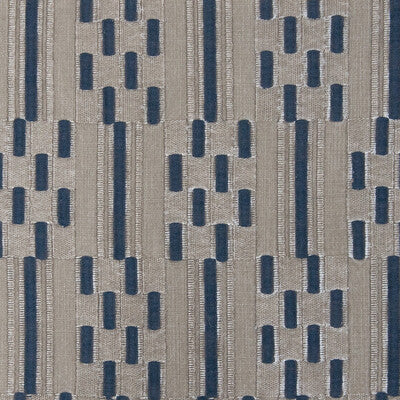 Samples and Purchasing available for Santa Maria - Marron Brown By Gaston Y Daniela | Gaston Nuevo Mundo |Geometric Texture Upholstery Embroidery at Designer Wallcoverings and Fabrics