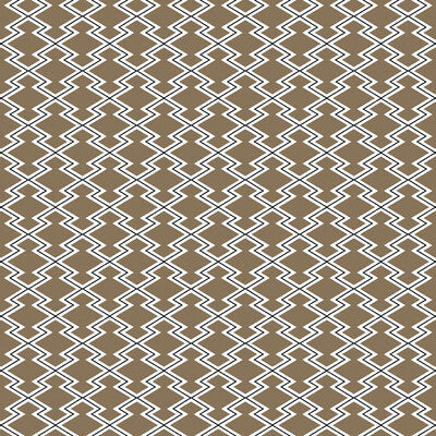 Samples and Purchasing available for Hayami - Topo Taupe By Gaston Y Daniela | Gaston Japon | Geometric Multipurpose Print at Designer Wallcoverings and Fabrics