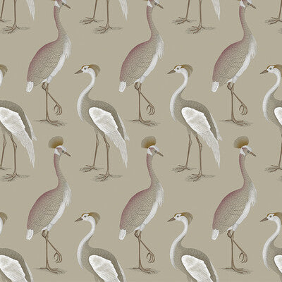 Samples and Purchasing available for Garza Real - Fondo Lino Beige By Gaston Y Daniela | Gaston Japon |Animal/Insects Novelty Multipurpose Print at Designer Wallcoverings and Fabrics