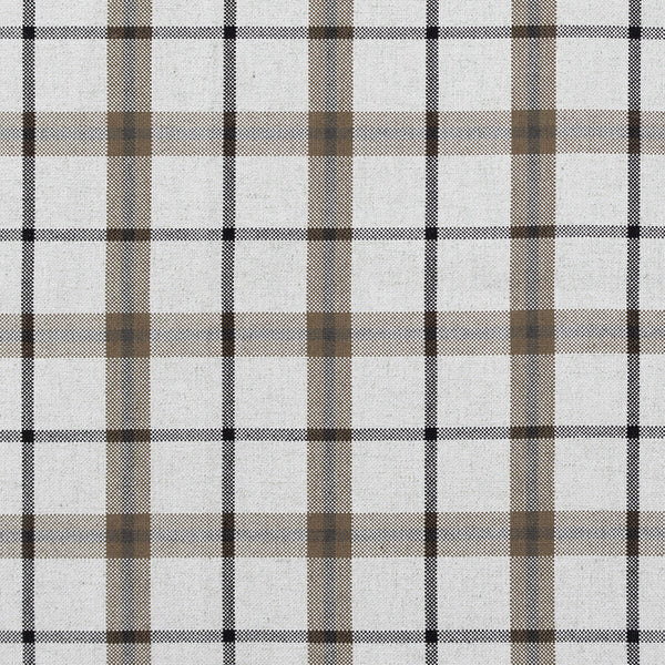 Samples and Purchasing available for Ventura - Marron Brown By Gaston Y Daniela | Gaston Rio Grande | Plaid / Check Upholstery  at Designer Wallcoverings and Fabrics