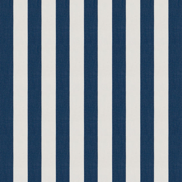 Samples and Purchasing available for Almudaina - Blanco/Azul Oscuro Blue By Gaston Y Daniela | Gaston Maiorica |Stripes Tone On Tone Upholstery  at Designer Wallcoverings and Fabrics