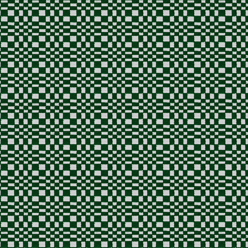 Samples and Purchasing available for Santa Eulalia - Verde Oscuro Green By Gaston Y Daniela | Gaston Maiorica |Check/Houndstooth Geometric Upholstery Chenille at Designer Wallcoverings and Fabrics