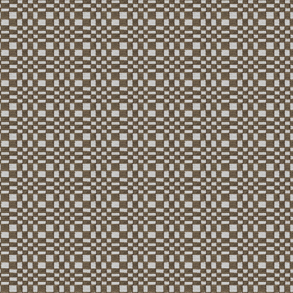 Samples and Purchasing available for Santa Eulalia - Vison Taupe By Gaston Y Daniela | Gaston Maiorica |Check/Houndstooth Geometric Upholstery Chenille at Designer Wallcoverings and Fabrics