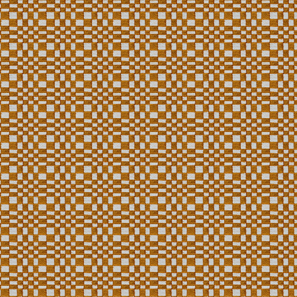 Samples and Purchasing available for Santa Eulalia - Naranja Gold By Gaston Y Daniela | Gaston Maiorica |Check/Houndstooth Geometric Upholstery Chenille at Designer Wallcoverings and Fabrics