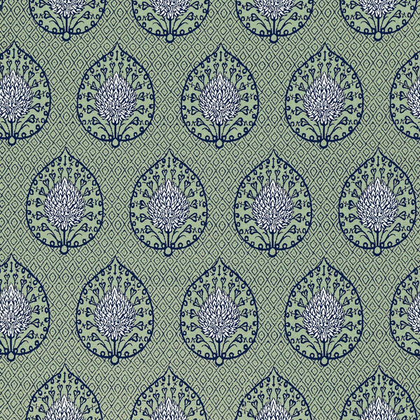 Samples and Purchasing available for Palmeta - Fondo Verde Celery By Gaston Y Daniela | Gaston Y Daniela Marco Polo Indoor/Outdoor |Medallion / Suzani / Persian Botanical & Floral Upholstery Indoor / Outdoor at Designer Wallcoverings and Fabrics