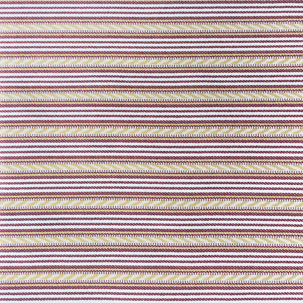 Samples and Purchasing available for Dolma - Burdeos/Oro Red By Gaston Y Daniela | Gaston Y Daniela Marco Polo Indoor/Outdoor | Stripes Upholstery Indoor / Outdoor at Designer Wallcoverings and Fabrics