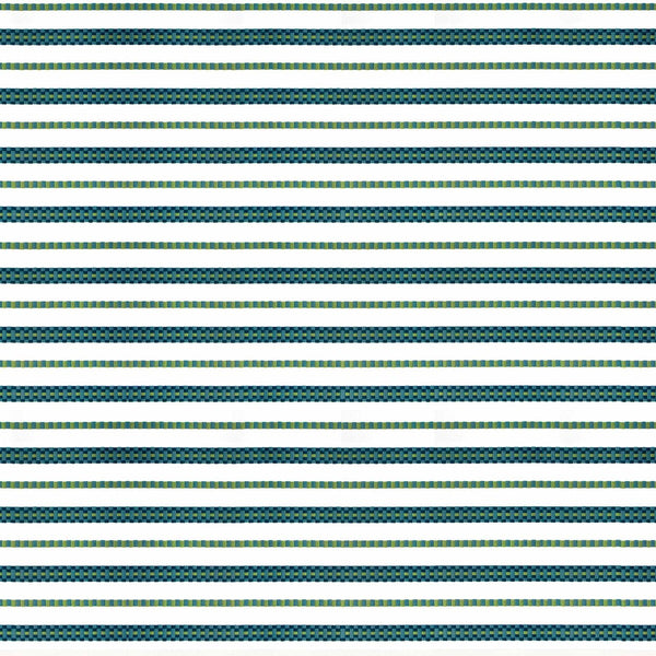 Samples and Purchasing available for Lota - Azul/Verde Dark Blue By Gaston Y Daniela | Gaston Y Daniela Marco Polo Indoor/Outdoor | Stripes Upholstery Indoor / Outdoor at Designer Wallcoverings and Fabrics