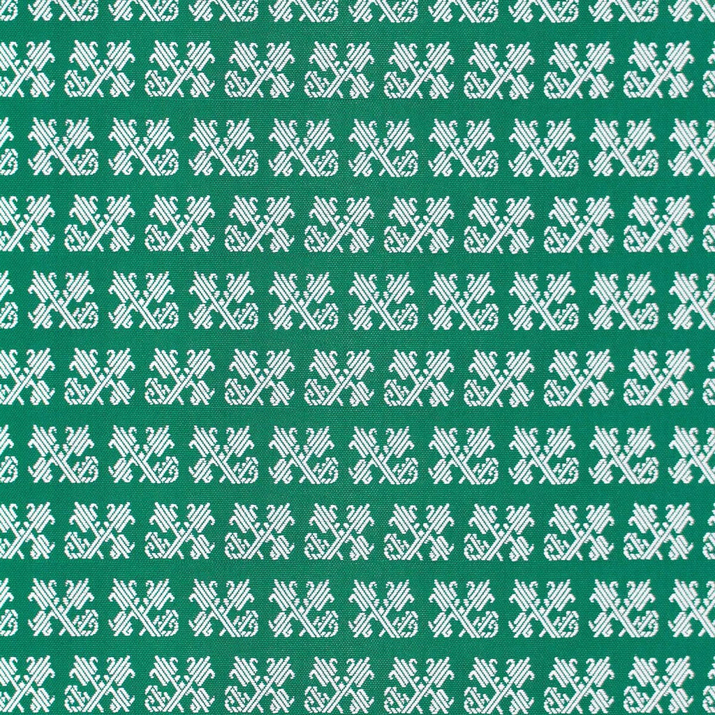 Samples and Purchasing available for Tulip - Verde Oscuro Emerald By Gaston Y Daniela | Gaston Y Daniela Marco Polo Indoor/Outdoor |Global Geometric Upholstery Indoor / Outdoor at Designer Wallcoverings and Fabrics