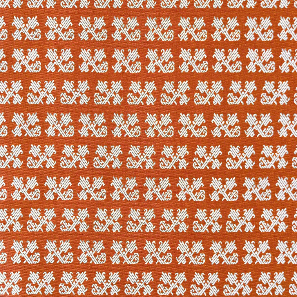 Samples and Purchasing available for Tulip - Naranja Rust By Gaston Y Daniela | Gaston Y Daniela Marco Polo Indoor/Outdoor |Global Geometric Upholstery Indoor / Outdoor at Designer Wallcoverings and Fabrics