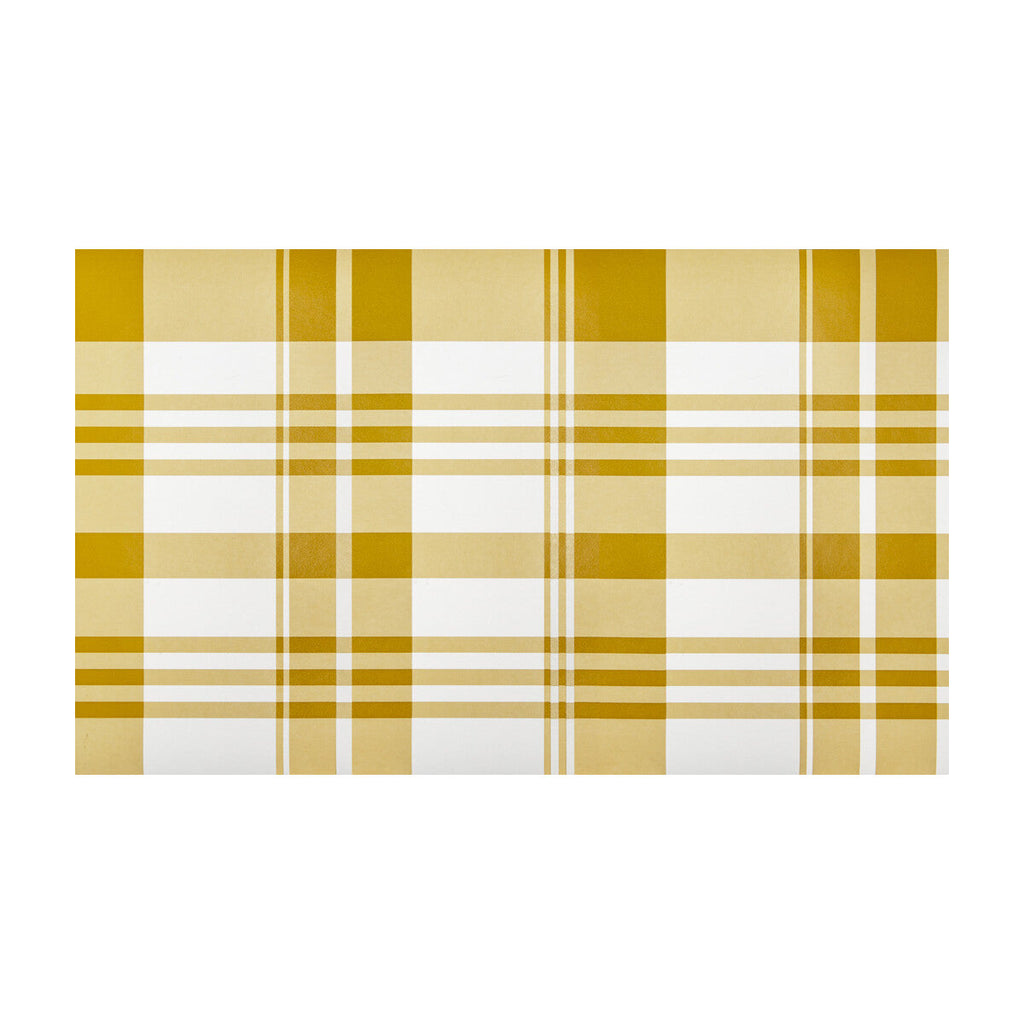 Samples and Purchasing available for Biarritz - Mostaza Yellow By Gaston Y Daniela | Gaston Dos Collection |Geometric Plaid / Check Wallcovering Print at Designer Wallcoverings and Fabrics