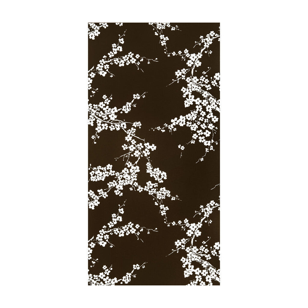 Samples and Purchasing available for Primavera - Chocolate Brown By Gaston Y Daniela | Gaston Dos Collection |Botanical & Floral  Wallcovering Print at Designer Wallcoverings and Fabrics