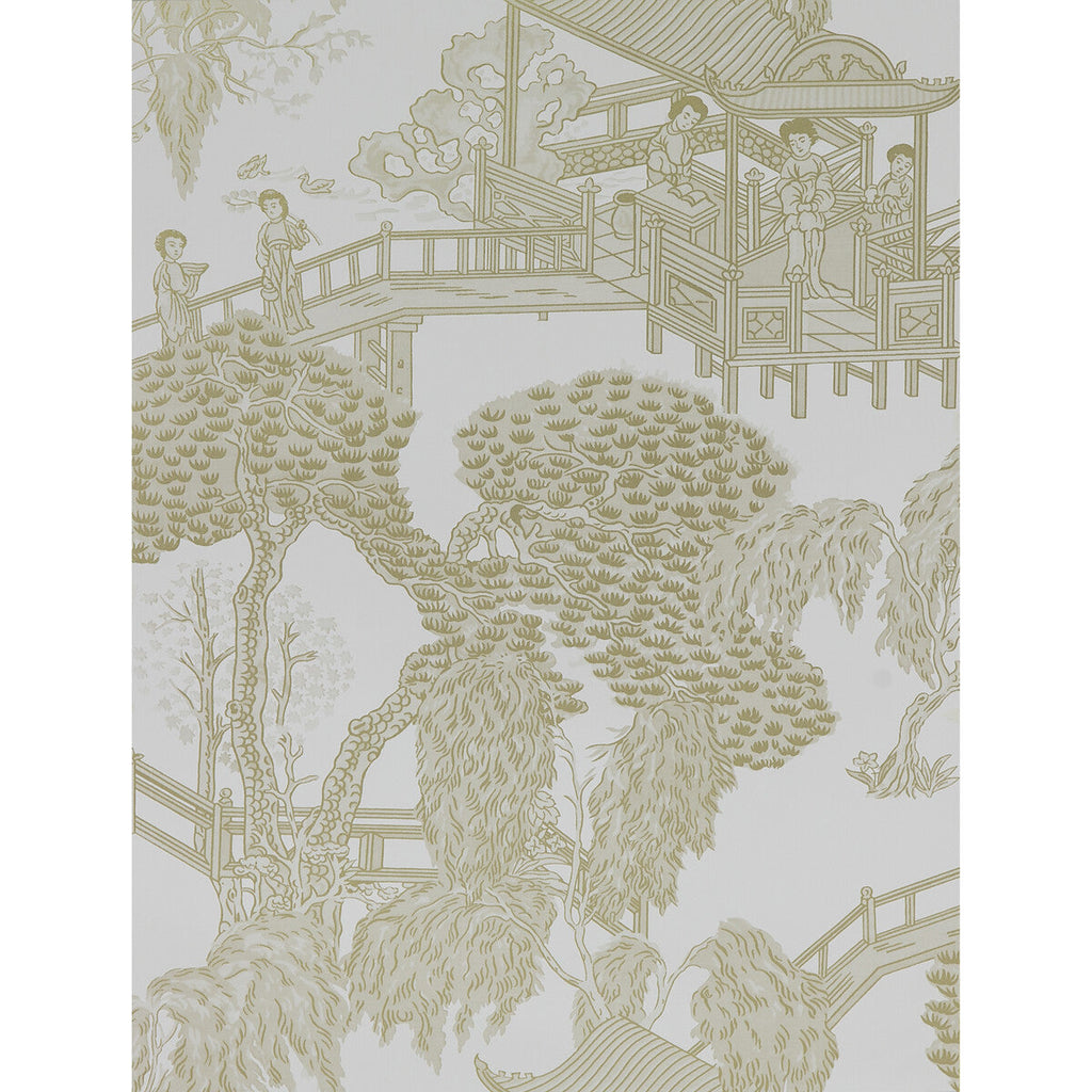 Samples and Purchasing available for Zhou Jun - Blanco/Beige Beige By Gaston Y Daniela | Lorenzo Castillo Hispania Wp |Chinoiserie Global Wallcovering Print at Designer Wallcoverings and Fabrics