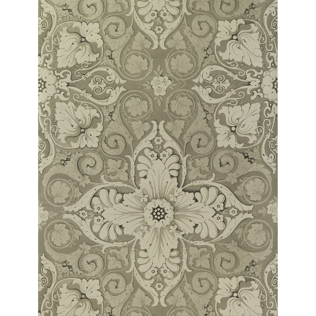 Samples and Purchasing available for Estela - Dorado/Onyx Bronze By Gaston Y Daniela | Lorenzo Castillo Hispania Wp |Damask  Wallcovering Print at Designer Wallcoverings and Fabrics