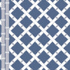 Samples and Purchasing available for Trellis - Azul/Blanco Blue By Gaston Y Daniela | Gaston Libreria |Geometric Lattice/Scrollwork Wallcovering Print at Designer Wallcoverings and Fabrics