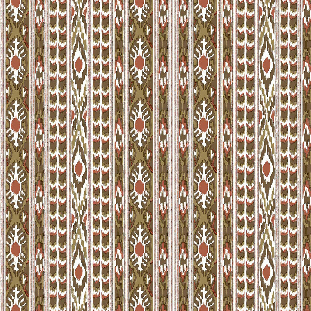 Samples and Purchasing available for Apache - Ocre Yellow By Gaston Y Daniela |  |Ikat/Southwest/Kilims  Wallcovering Print at Designer Wallcoverings and Fabrics