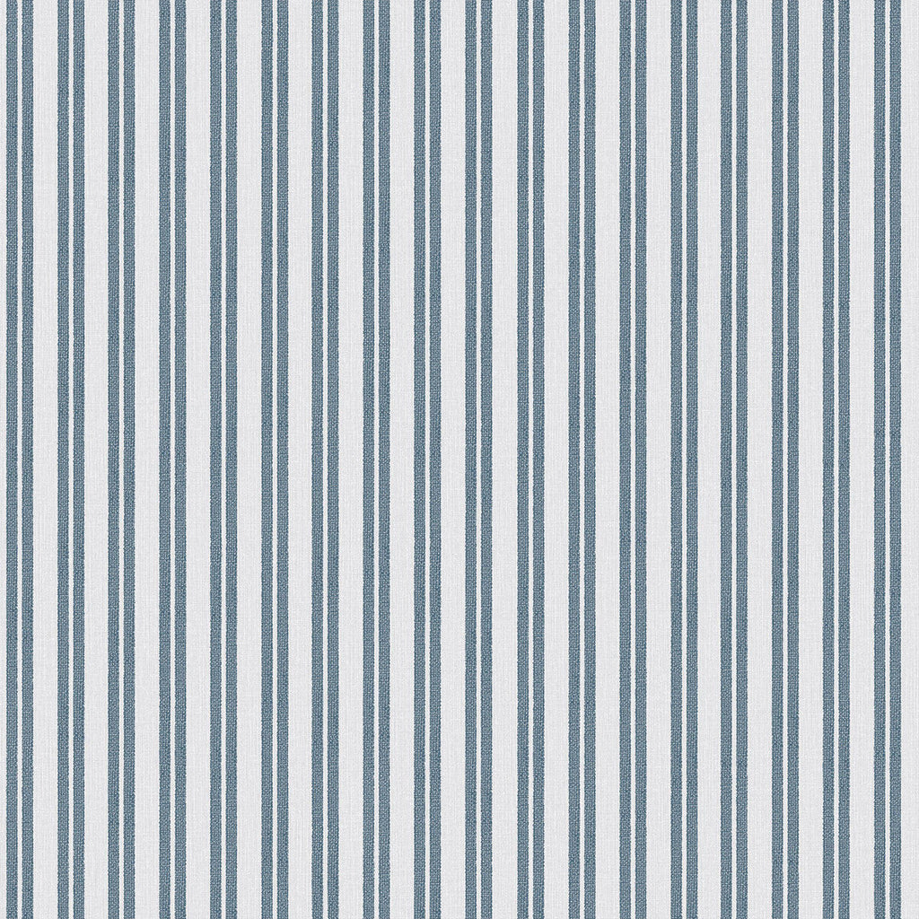 Samples and Purchasing available for Oyambre - Azul Blue By Gaston Y Daniela | Gaston Serendipia | Stripes Wallcovering Print at Designer Wallcoverings and Fabrics