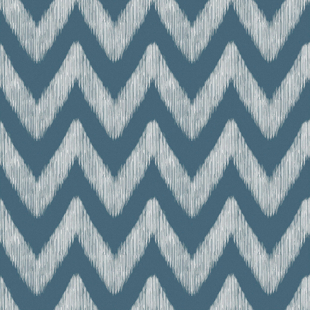 Samples and Purchasing available for Medina - Oscuro Blue By Gaston Y Daniela | Gaston Serendipia | Herringbone/Tweed Wallcovering Print at Designer Wallcoverings and Fabrics