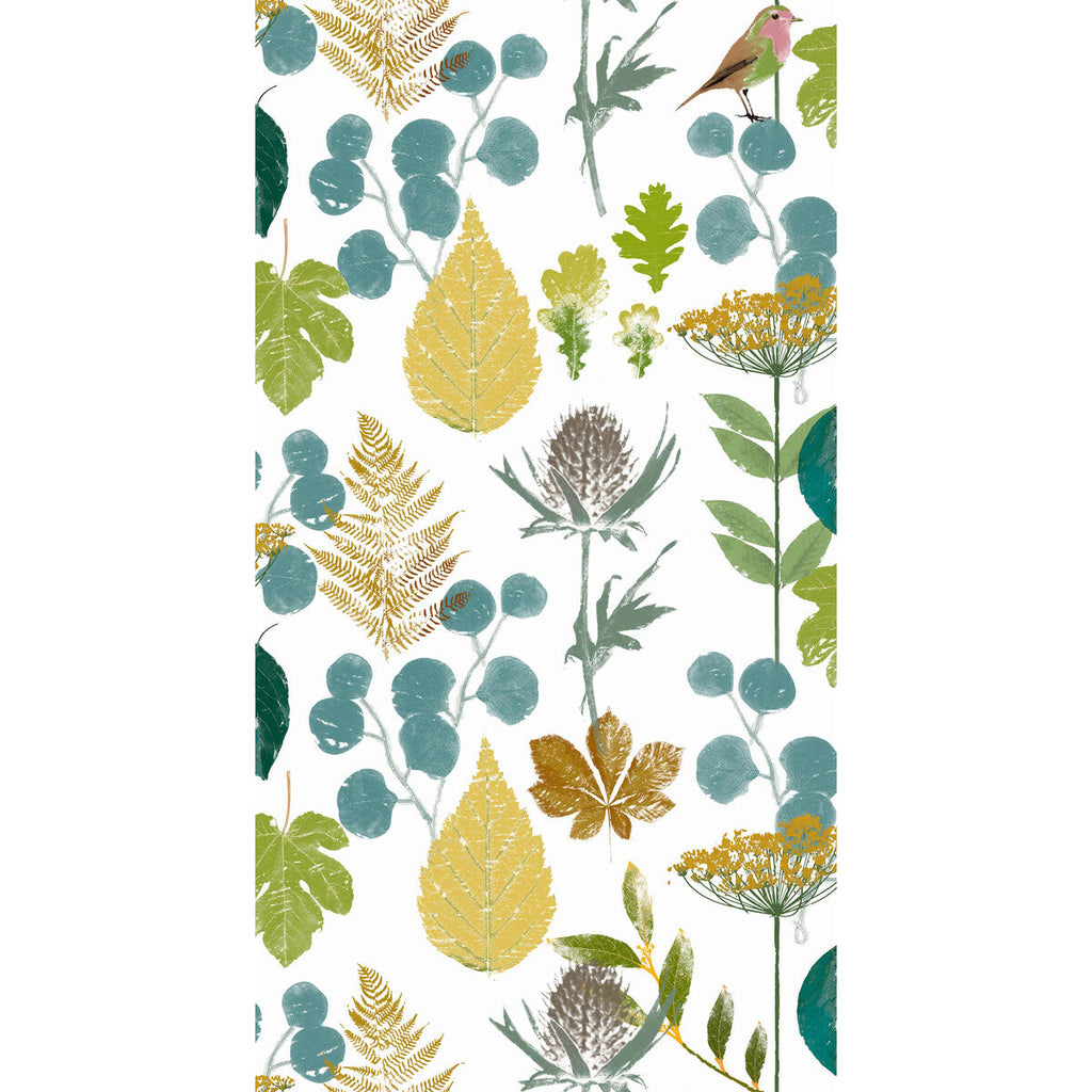 Samples and Purchasing available for Herbarium - 1 Olive Green By Gaston Y Daniela | Gaston Serendipia | Botanical & Floral Wallcovering Print at Designer Wallcoverings and Fabrics