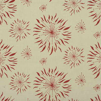 Samples and Purchasing available for Dandelion - Cream/Red Beige By Lee Jofa Modern | Allegra Hicks Collection |Modern  Multipurpose Print at Designer Wallcoverings and Fabrics