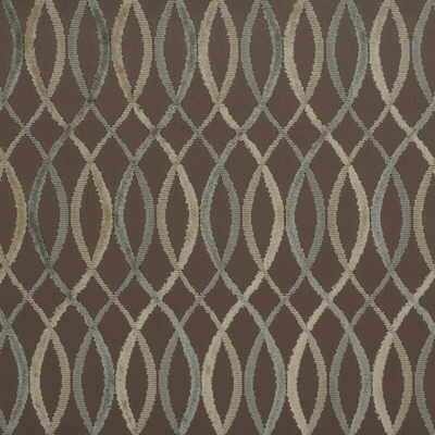 Samples and Purchasing available for Infinity - Taupe/Aqua Beige By Lee Jofa Modern | Allegra Hicks Collection | Modern Upholstery Velvet at Designer Wallcoverings and Fabrics