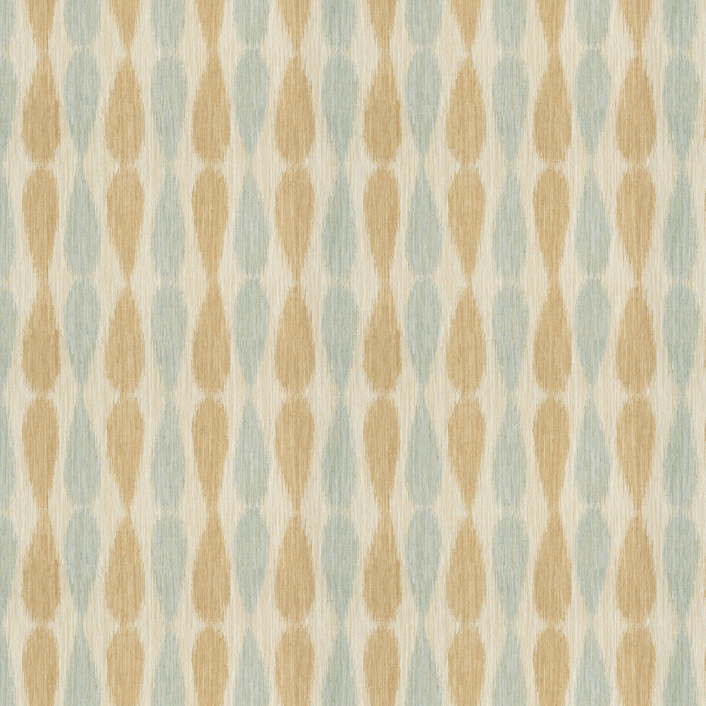 Samples and Purchasing available for Ikat Drops - Aqua White By Lee Jofa Modern | Allegra Hicks Ii Collection | Ikat/Southwest/Kilims Upholstery  at Designer Wallcoverings and Fabrics