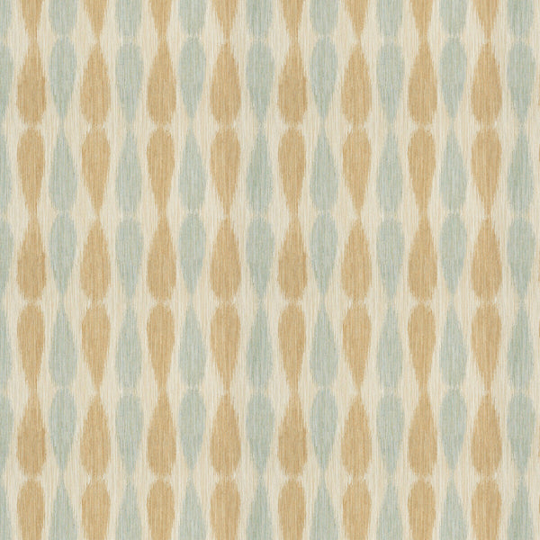 Samples and Purchasing available for Ikat Drops - Aqua White By Lee Jofa Modern | Allegra Hicks Ii Collection | Ikat/Southwest/Kilims Upholstery  at Designer Wallcoverings and Fabrics