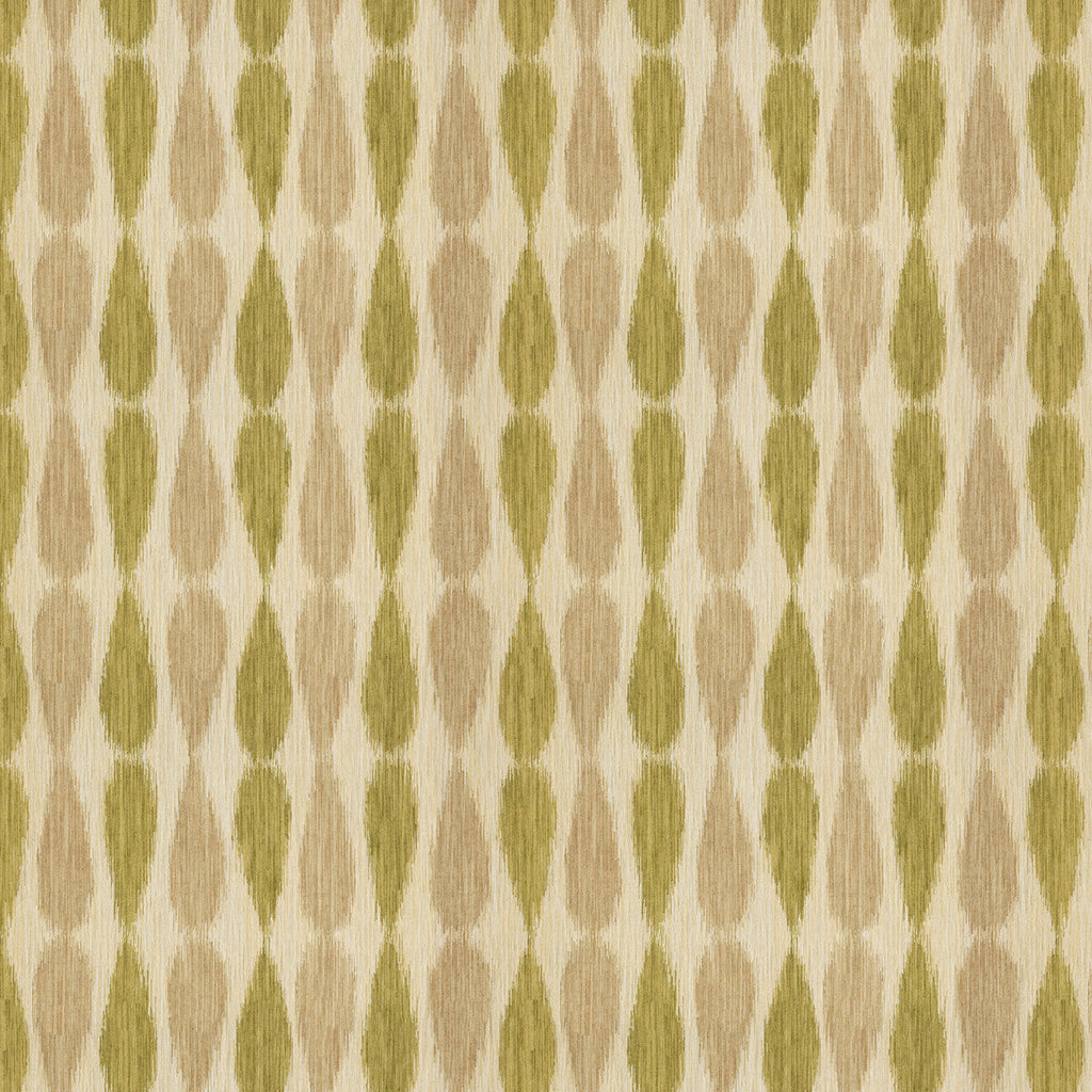 Samples and Purchasing available for Ikat Drops - Lime White By Lee Jofa Modern | Allegra Hicks Ii Collection | Ikat/Southwest/Kilims Upholstery  at Designer Wallcoverings and Fabrics