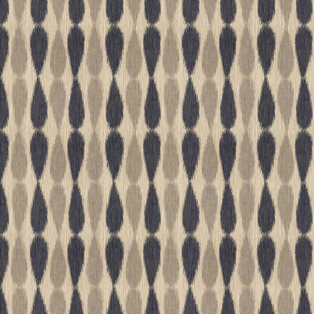 Samples and Purchasing available for Ikat Drops - Midnight Beige By Lee Jofa Modern | Allegra Hicks Ii Collection | Ikat/Southwest/Kilims Upholstery  at Designer Wallcoverings and Fabrics