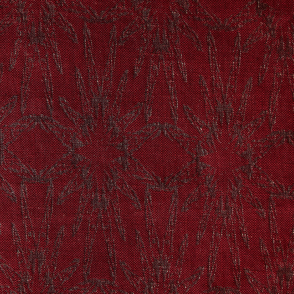 Samples and Purchasing available for Starfish - Ruby Burgundy/Red By Lee Jofa Modern | Allegra Hicks Islands Collection |Modern Medallion / Suzani / Persian Upholstery Weave at Designer Wallcoverings and Fabrics