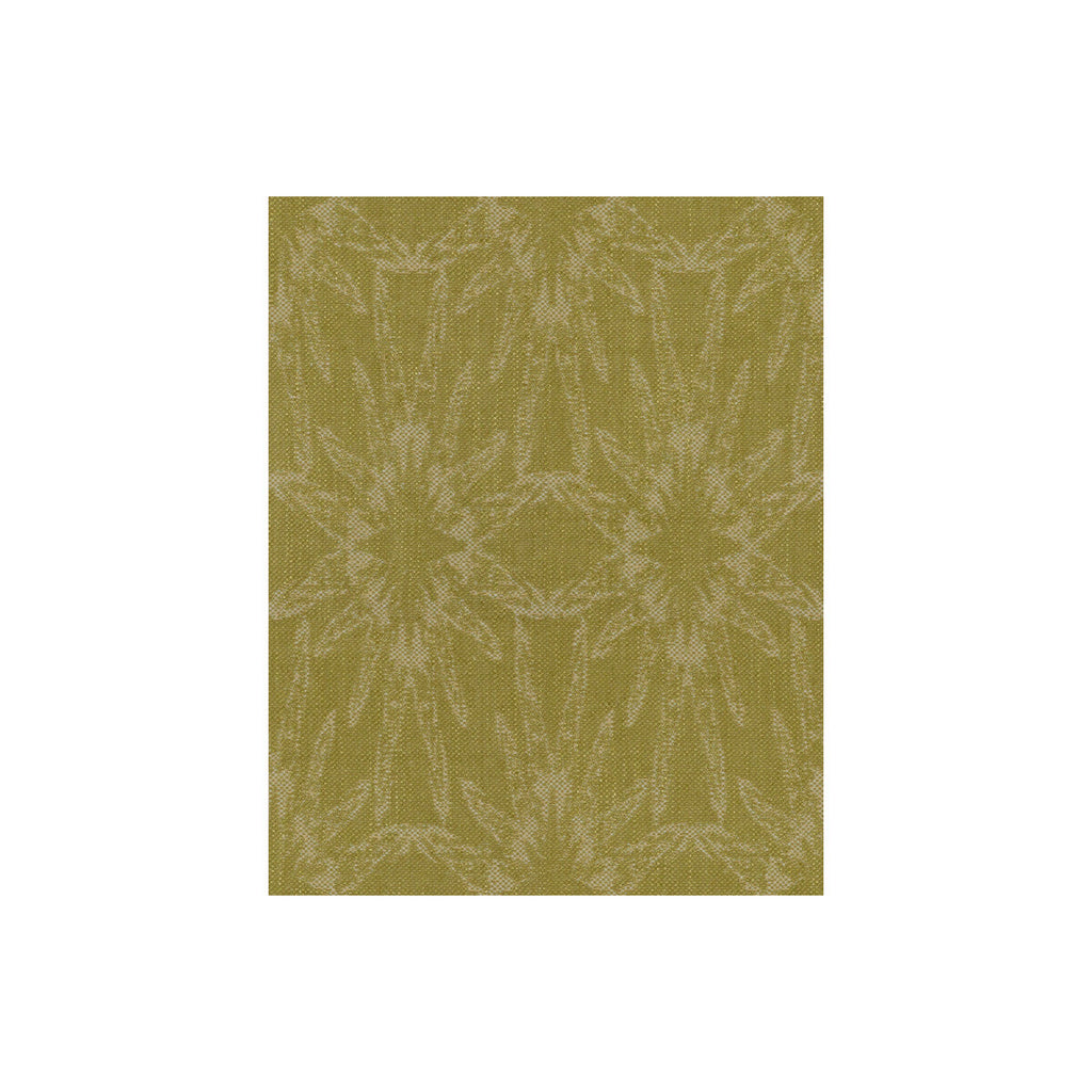 Samples and Purchasing available for Starfish - Meadow Yellow By Lee Jofa Modern | Allegra Hicks Islands Collection |Modern Medallion / Suzani / Persian Upholstery Weave at Designer Wallcoverings and Fabrics