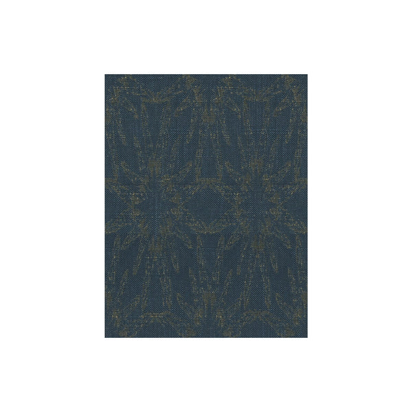 Samples and Purchasing available for Starfish - Midnight Blue By Lee Jofa Modern | Allegra Hicks Islands Collection |Modern Medallion / Suzani / Persian Upholstery Weave at Designer Wallcoverings and Fabrics