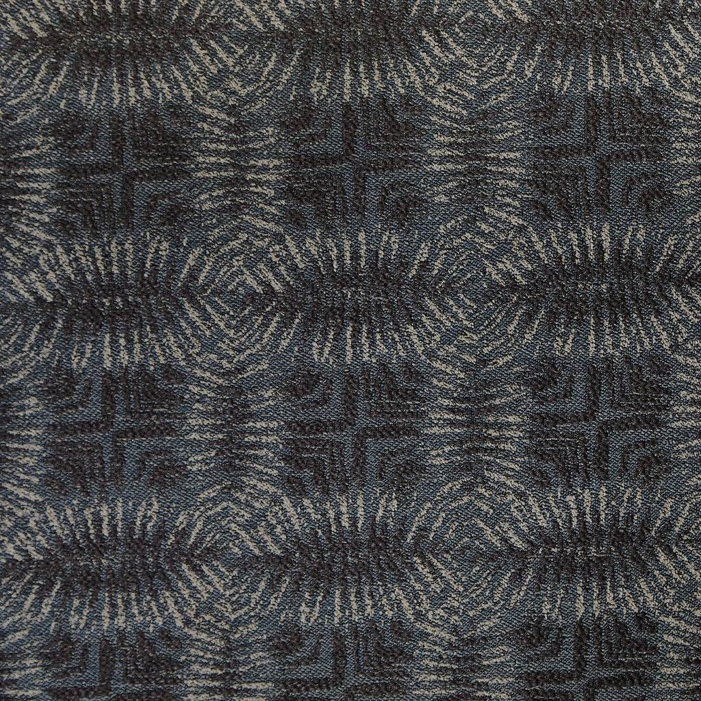 Samples and Purchasing available for Calypso - Midnight Blue By Lee Jofa Modern | Allegra Hicks Islands Collection |Modern Geometric Upholstery Weave at Designer Wallcoverings and Fabrics