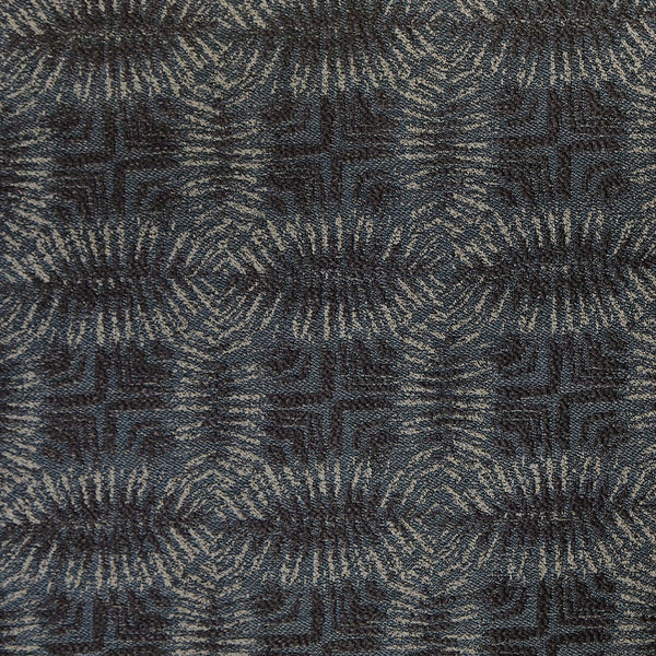 Samples and Purchasing available for Calypso - Midnight Blue By Lee Jofa Modern | Allegra Hicks Islands Collection |Modern Geometric Upholstery Weave at Designer Wallcoverings and Fabrics