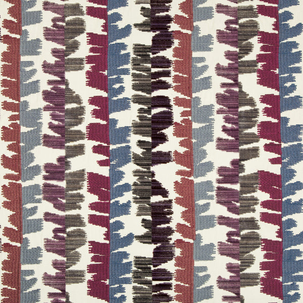 Samples and Purchasing available for Fractal Velvet - Mauve/Grey Multi By Lee Jofa Modern | Prism |Modern  Upholstery Velvet at Designer Wallcoverings and Fabrics