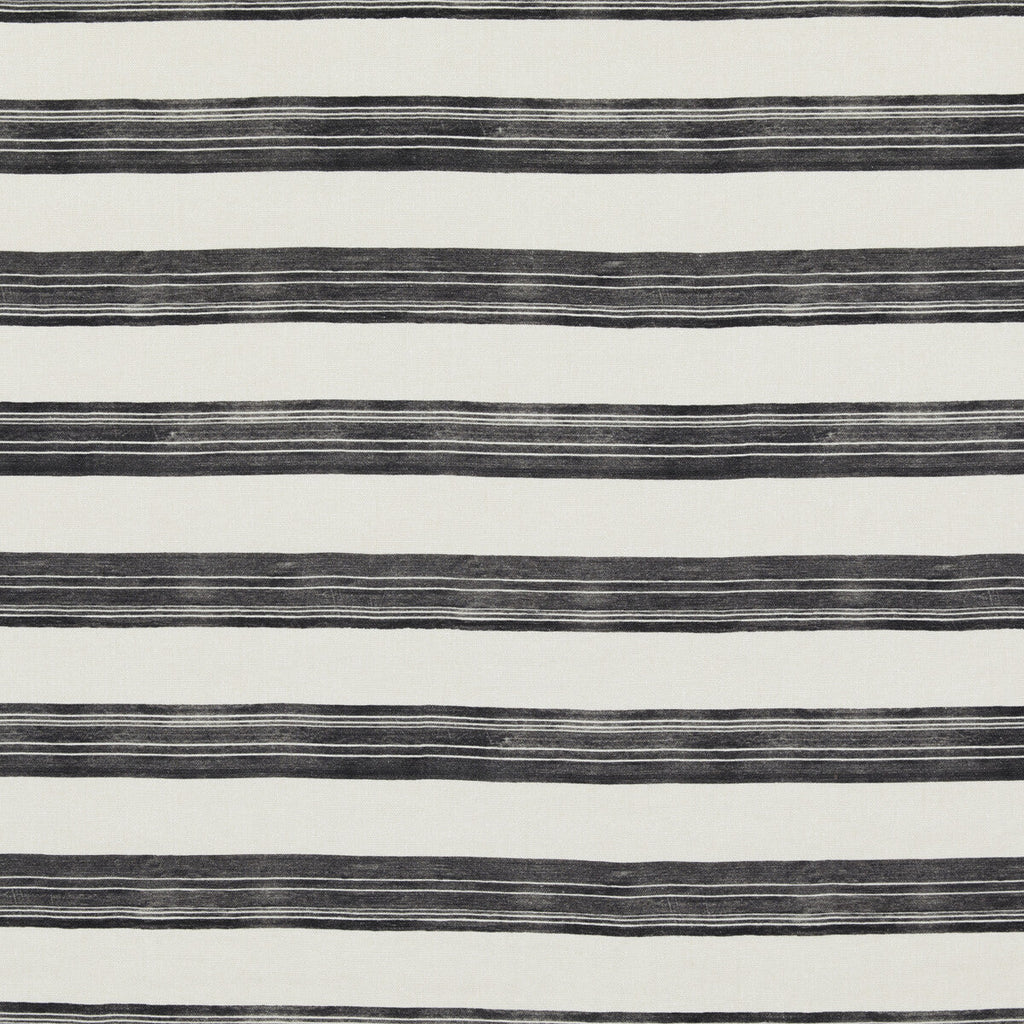 Samples and Purchasing available for Askew - Ivory/Onyx Multi By Lee Jofa Modern | Kelly Wearstler Iv |Stripes  Multipurpose Print at Designer Wallcoverings and Fabrics